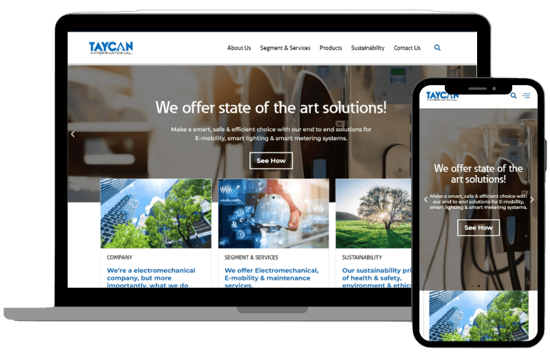 MWD Case Study TayCan International Desktop Mobile