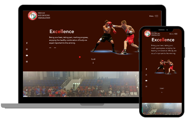 Indian Mix Boxing mobile friendly Website