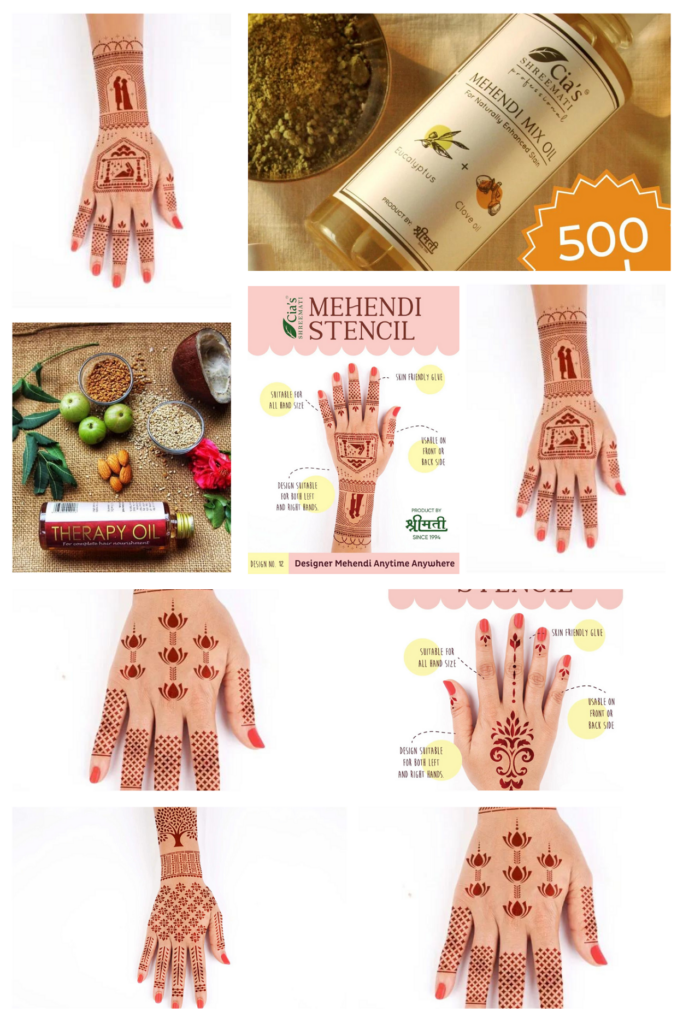 Shree Mati Mehendi User Friendly Website Design