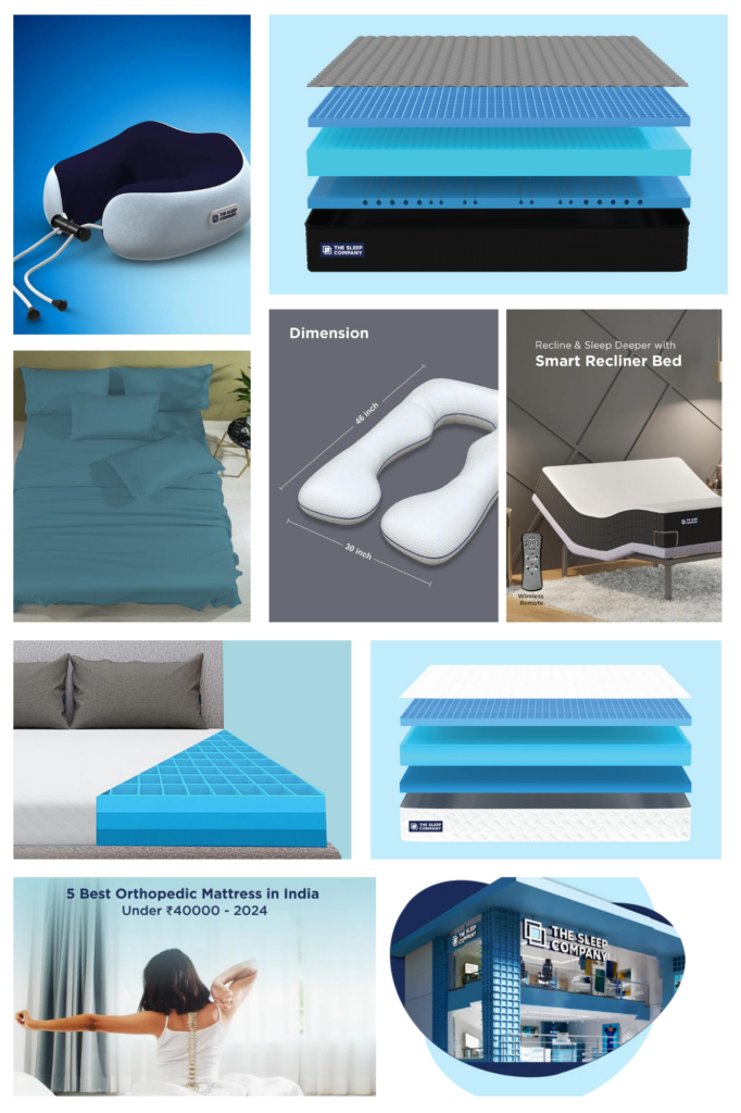 The Sleep Company smartgrid mattress gallery