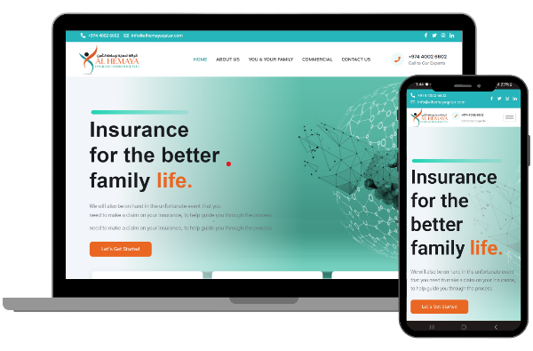 alhemayaqatar mobile friendly Website Design
